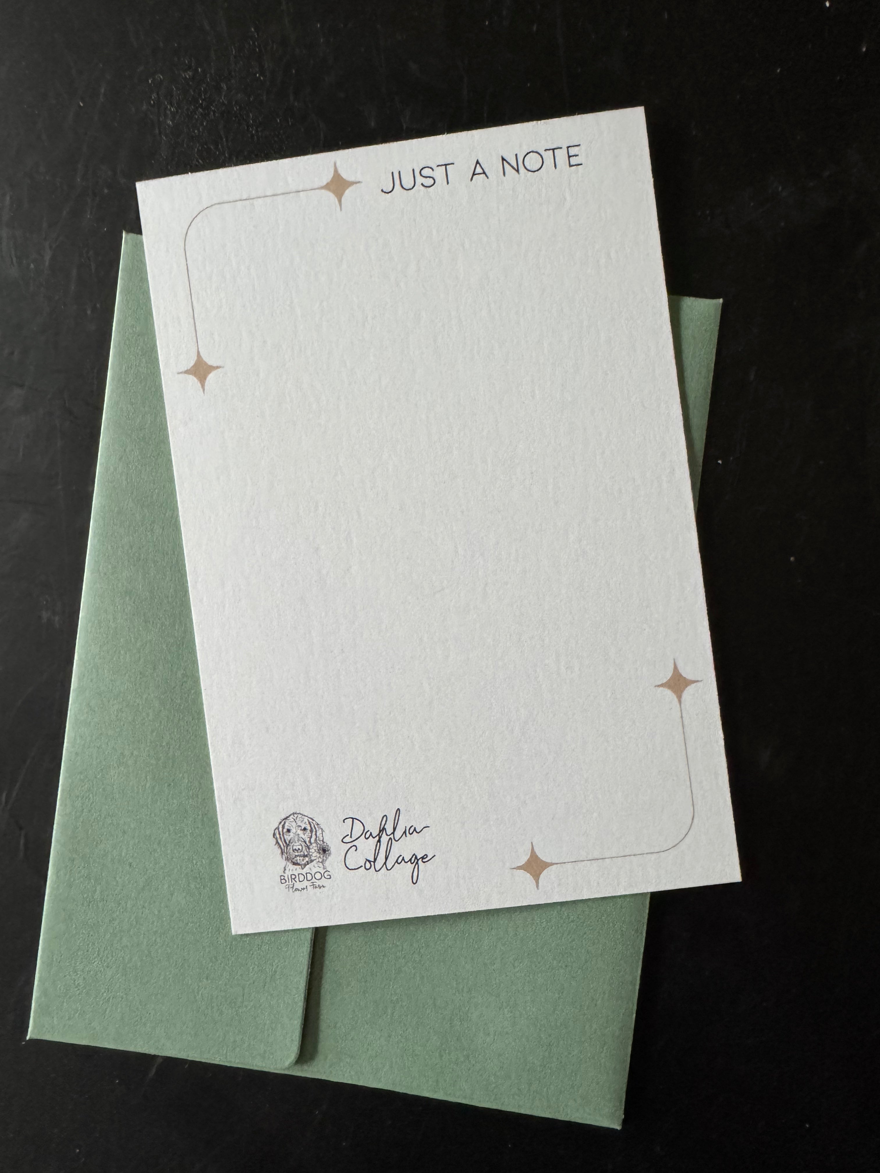 Notecard - Dahlia Field