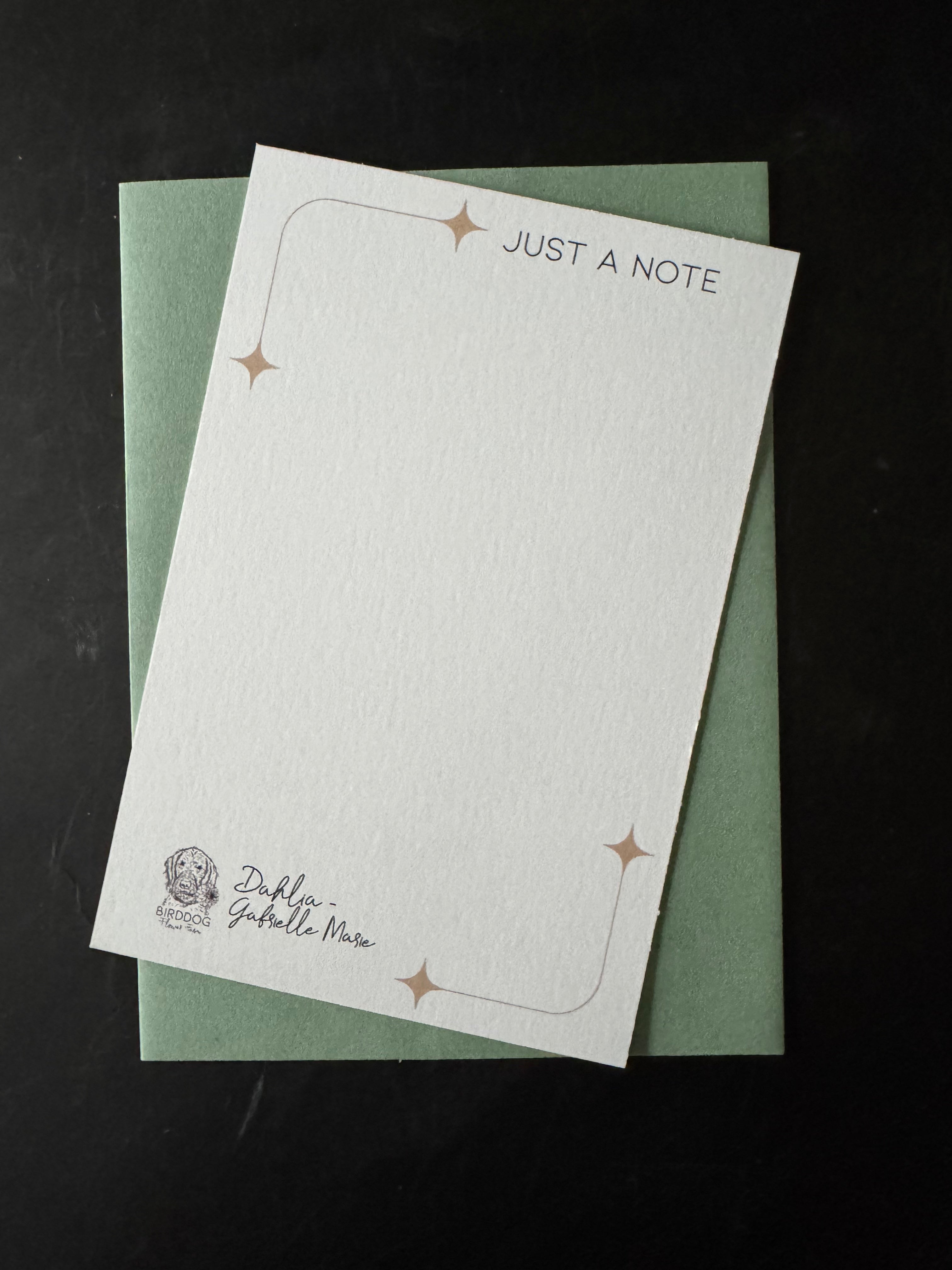 Notecard - Gabrielle Marie